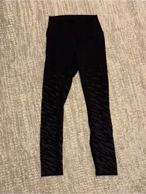 LuluLemon Black Striped Pants